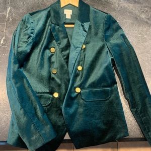 Chicos velvet blazer